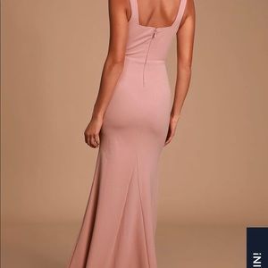 Lulus Pink Mauve Dress